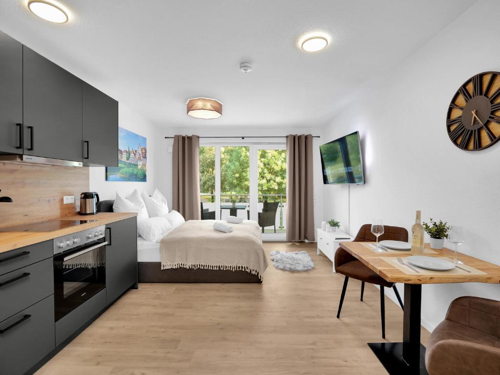 Inhome Studio Apartment - Kueche - Parken - Tv Schwabisch Hall Bagian luar foto