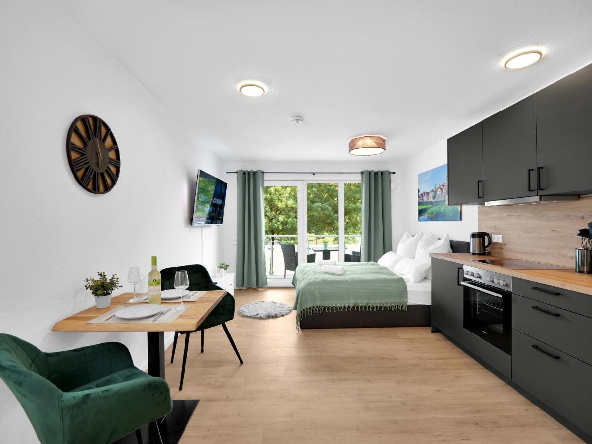 Inhome Studio Apartment - Kueche - Parken - Tv Schwabisch Hall Bagian luar foto