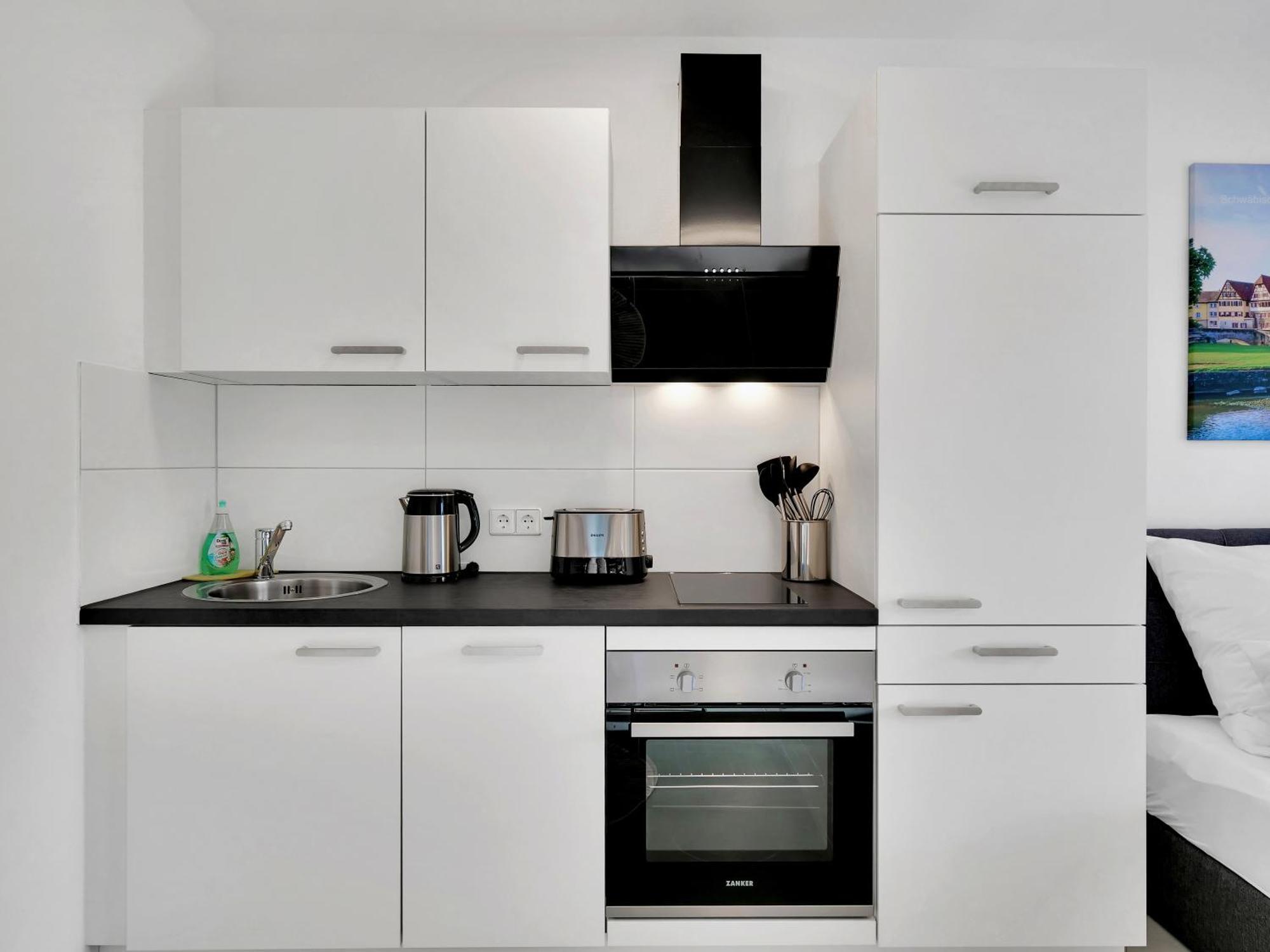 Inhome Studio Apartment - Kueche - Parken - Tv Schwabisch Hall Bagian luar foto